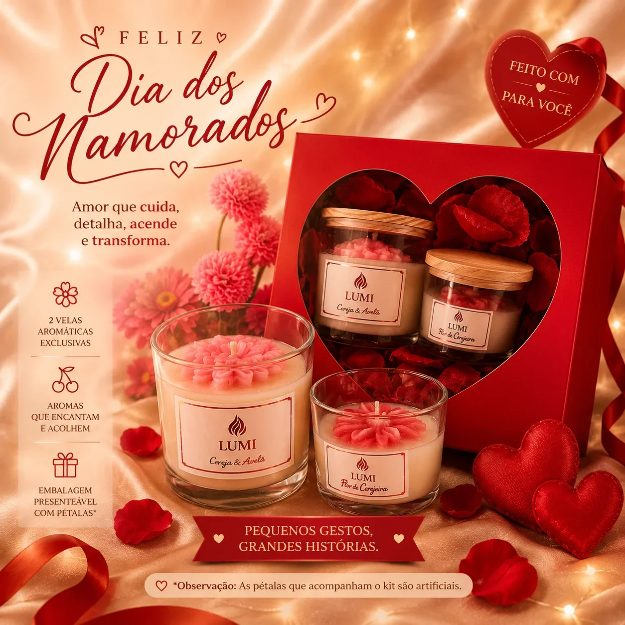 Lumi Romance — Kit Dia dos Namorados